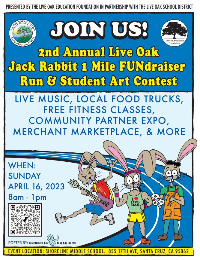 2nd Annual Live Oak Jack Rabbit 1 Mile FUNdraiser Run and Student