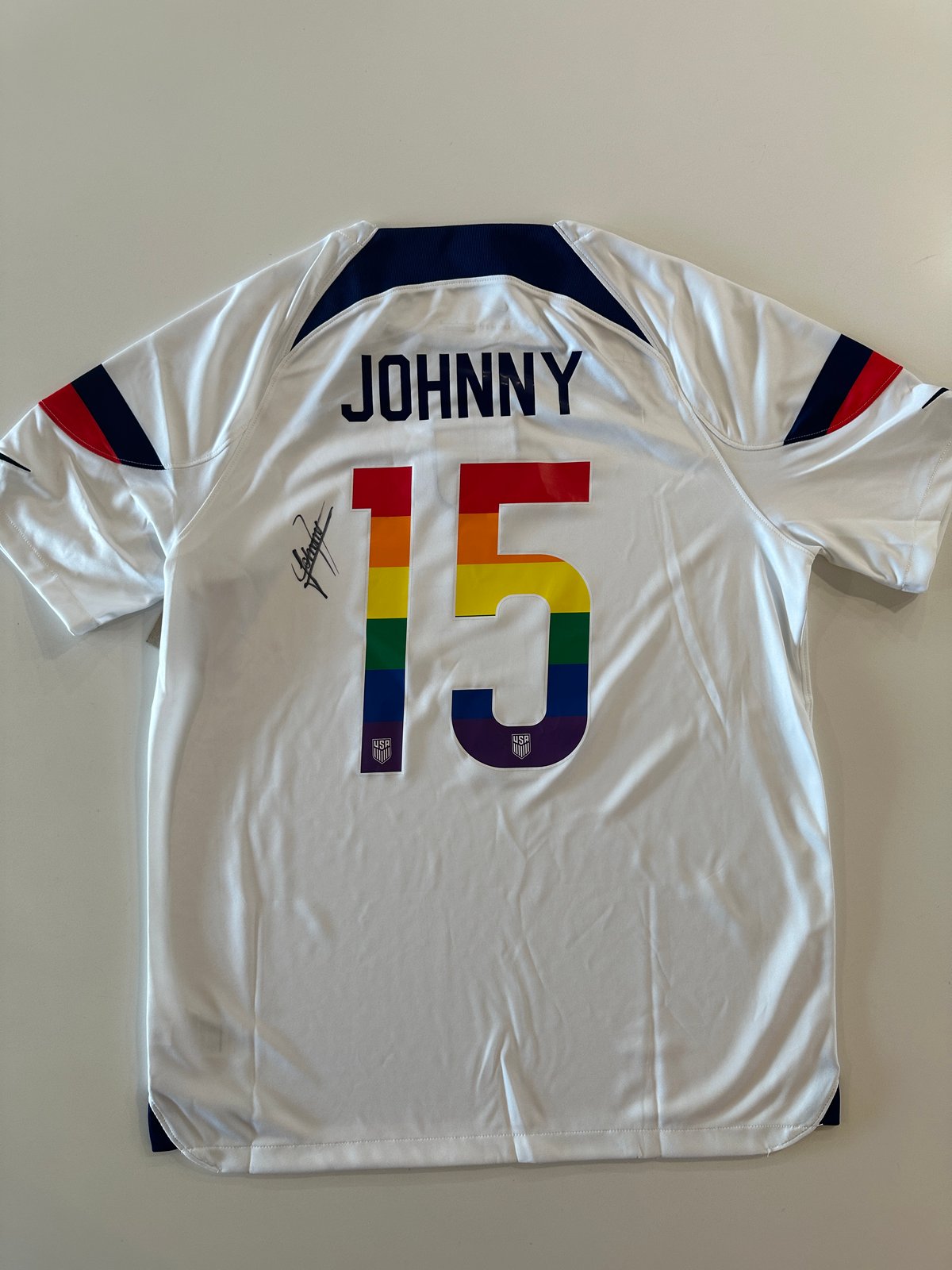 Us soccer best sale pride jersey