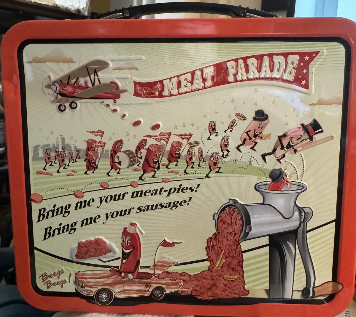 Archie McPhee Meat Parade Lunch Box 2013 – Auction – Gray Ghost