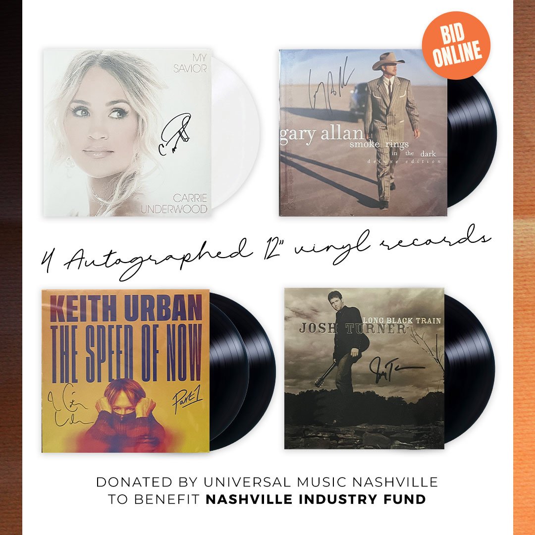 Country Music Vinyl Bundle good