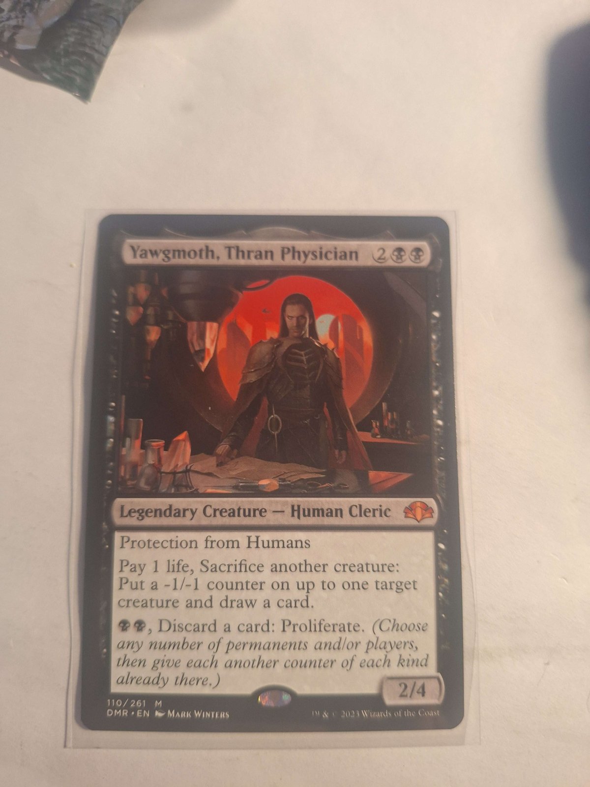 Yawgmoth, Thran Physician DMG – Auction – Voivode help