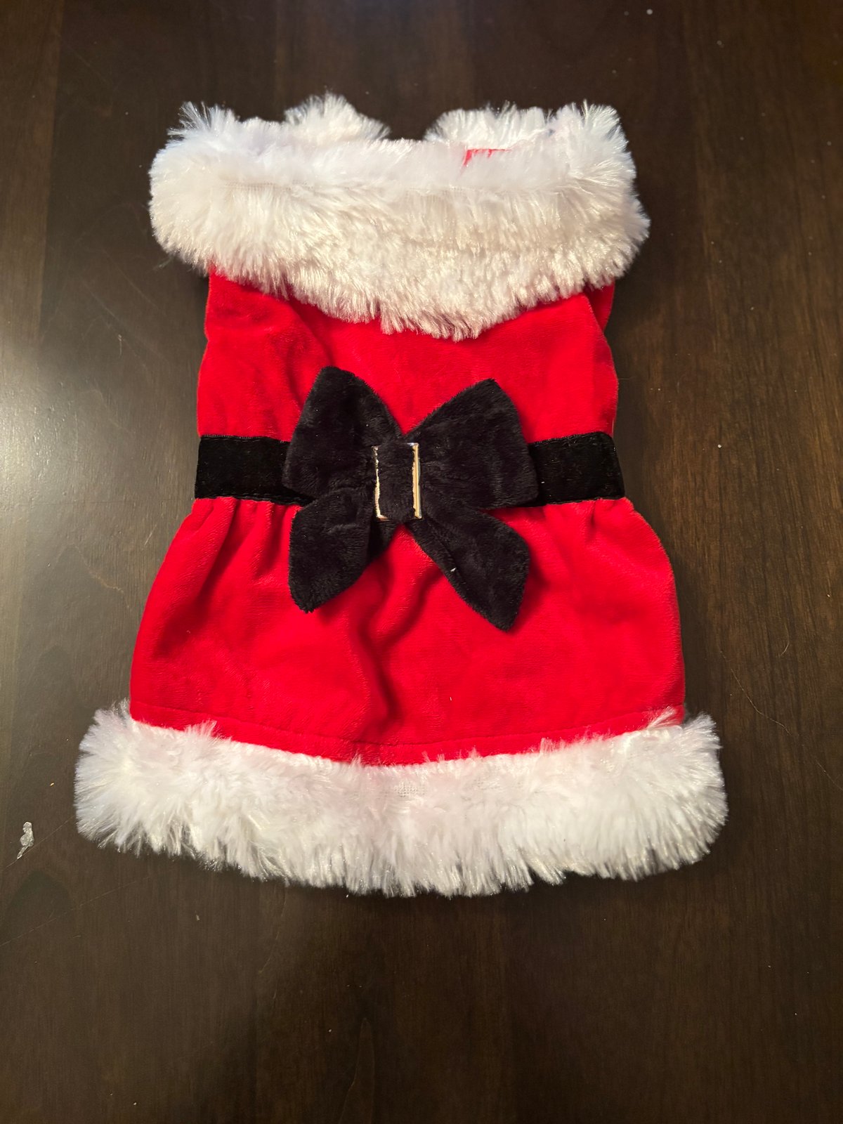 sachin and babi light blue dress Fitwarm Christmas Light Dog Dress, Cute Dog Christmas Outfit, Doggy Cl –  Petocart main image 0