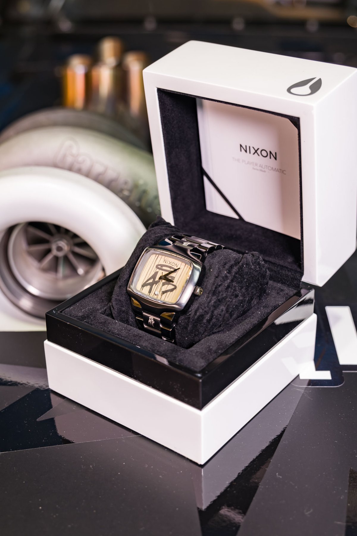 Nixon Watch “Player Automatic” – Custom One-Off 43i Ken Block 