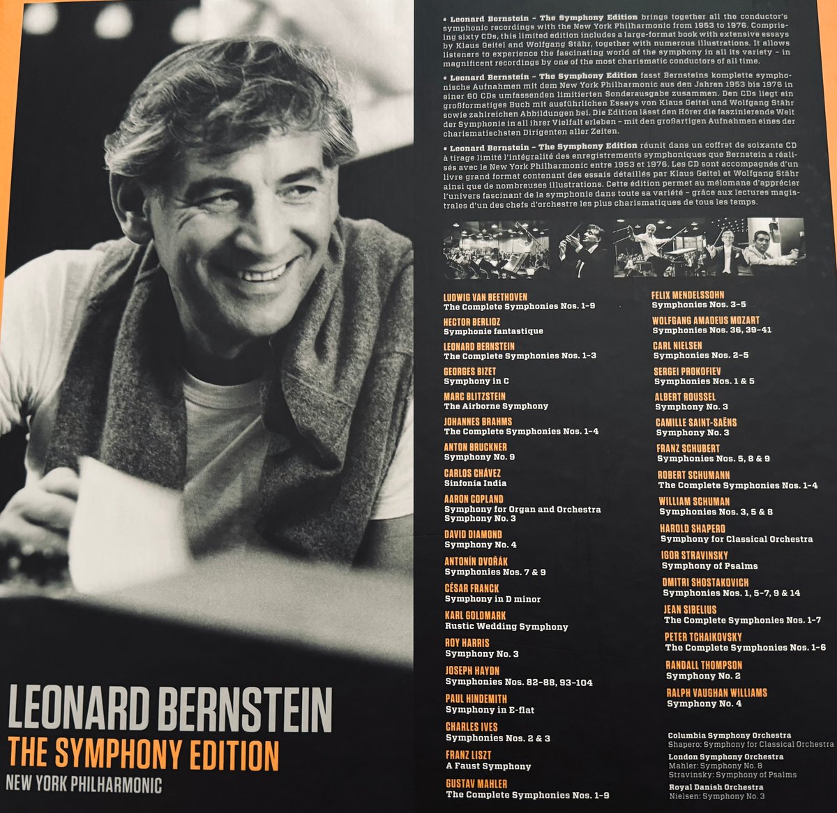Leonard Bernstein - The Symphony Edition – Auction – Tonality's