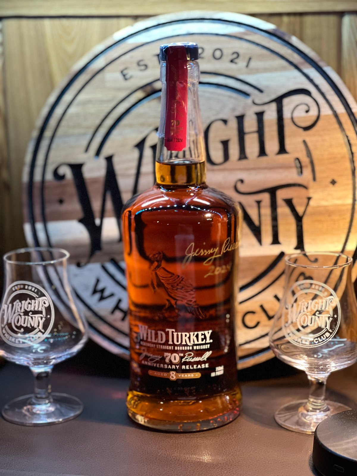 Wild Turkey Jimmy Russell's 70th Anniversary 8-Year-Old Bourbon