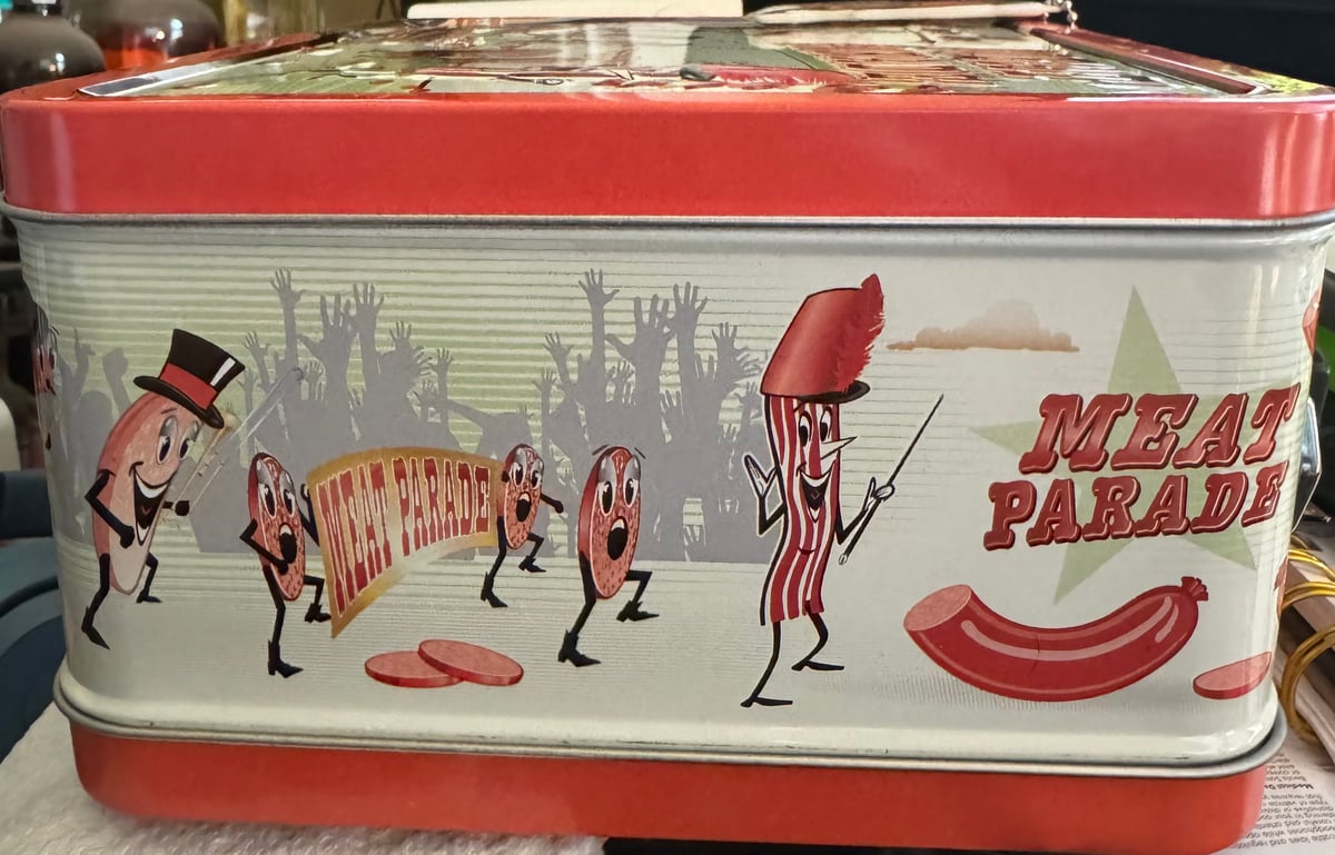 Archie McPhee Meat Parade Lunch Box 2013 – Auction – Gray Ghost